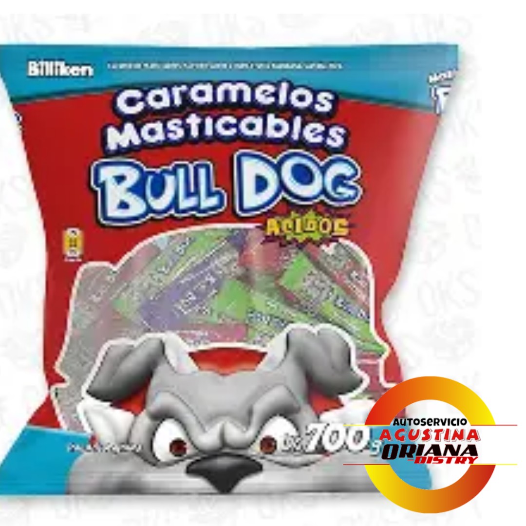CARAMELOS BULLDOG MASTICABLE ACIDO
