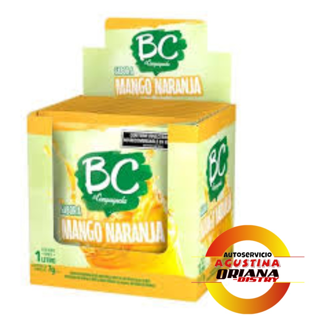 JUGO BC LA CAMPAGNOLA MANGO NARANJA 18 X 7GR