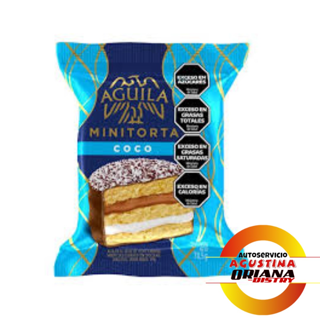 ALFAJOR AGUILA MINITORTA COCO