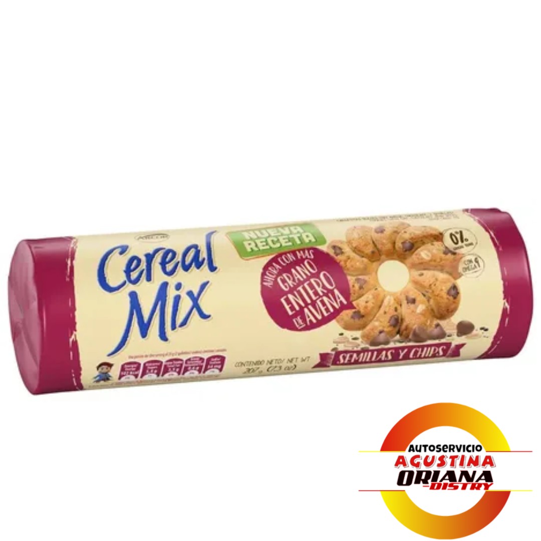 GALLETITAS 207G CEREAL MIX SEMILLA Y CHIPS