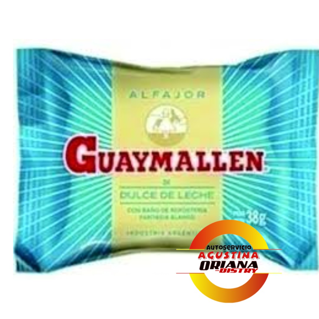 ALFAJOR GUAYMALLEN LECHE 38G