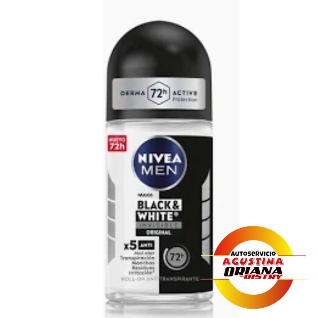 DESODORANTE 50G NIVEA BOLILLA BLACK