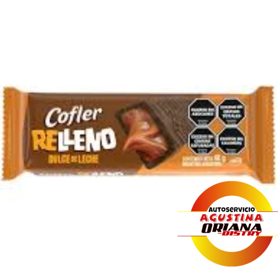 CHOCOLATE COFLER RELLENO D. DE LECHE  46G