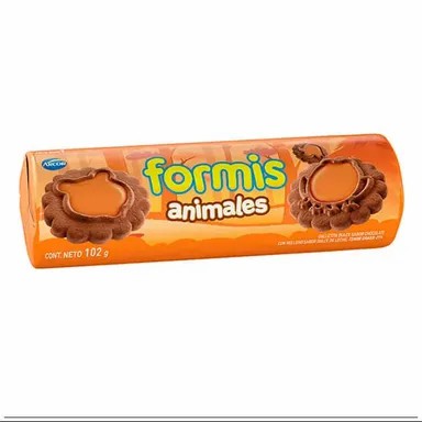 GALLETITAS FORMIS 102G CHOCOLATE
