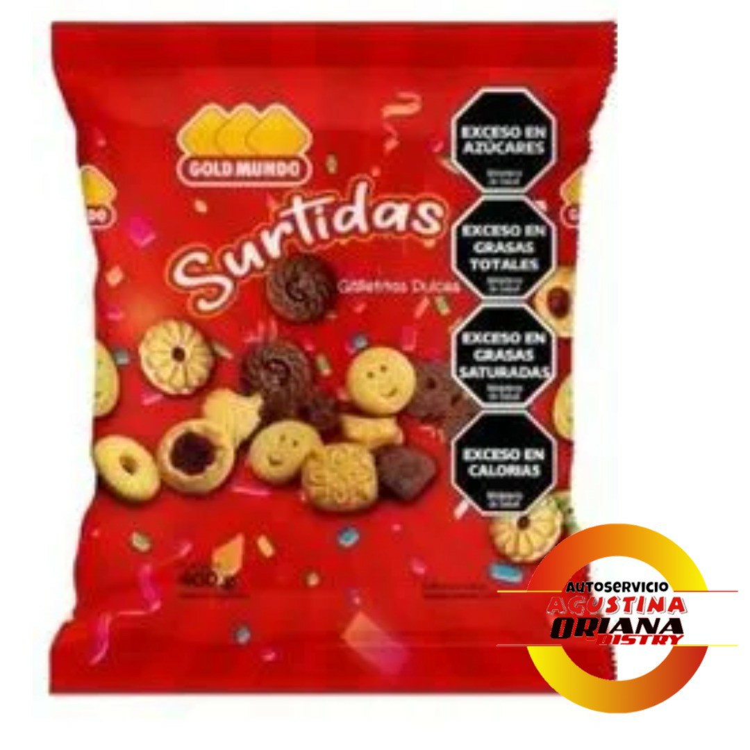 GALLETITAS 400G SURTIDAS GOLCI