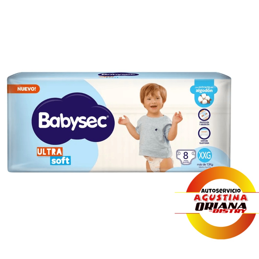 PAÑAL BABYSEC 8UN XXG