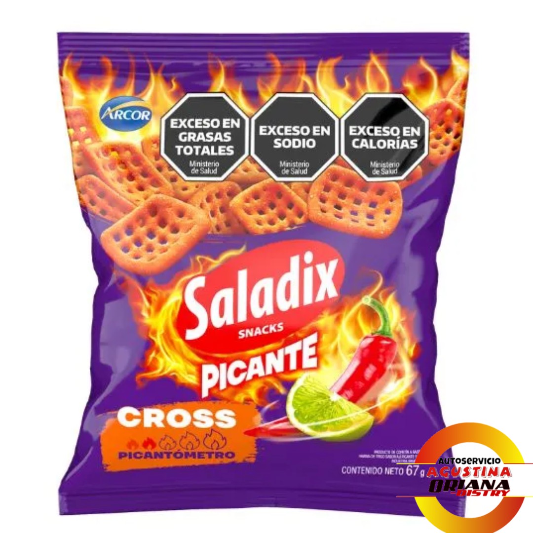 SALADIX CROSS PICANTE 67G
