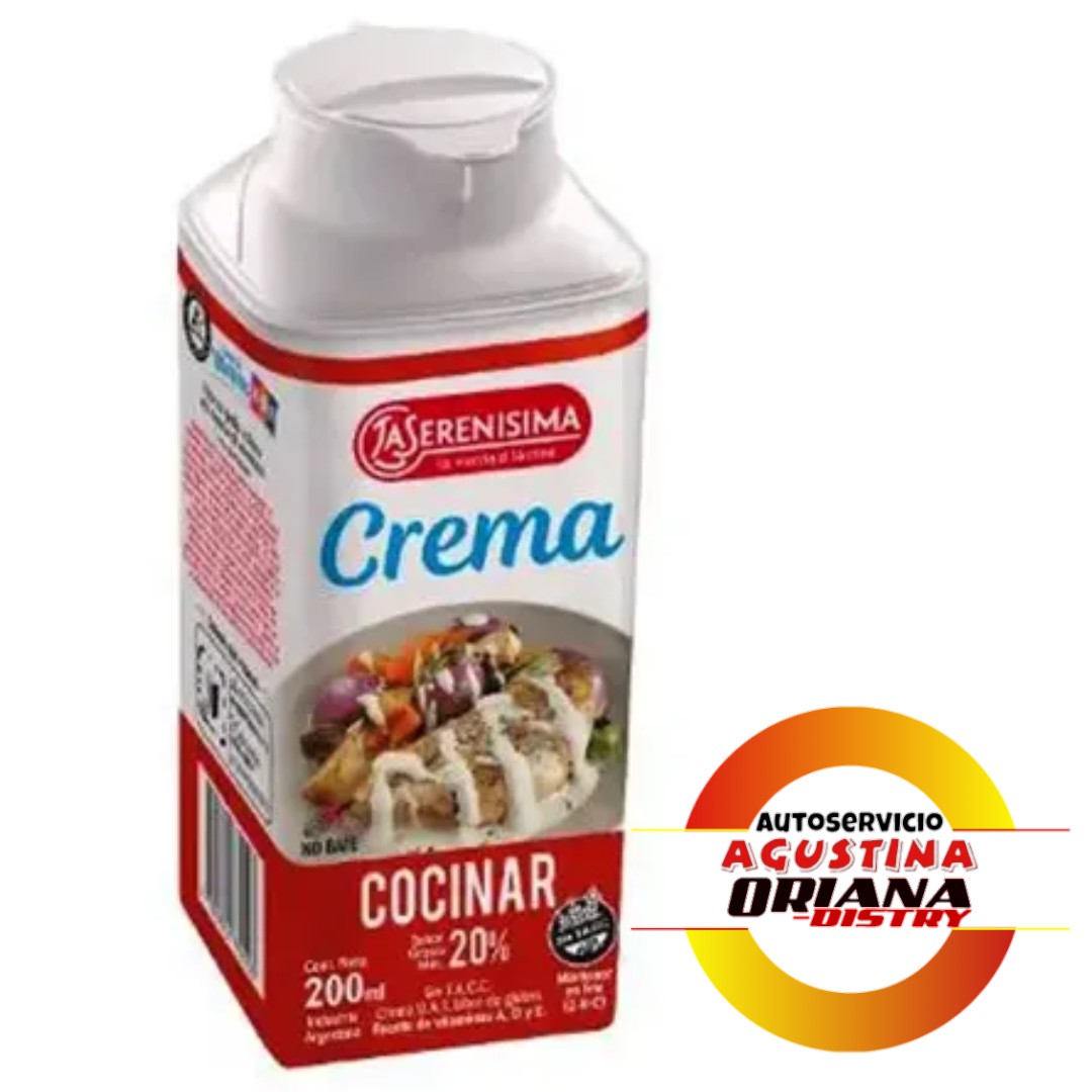 CREMA DE LECHE 200G SERENISIMA COCINAR
