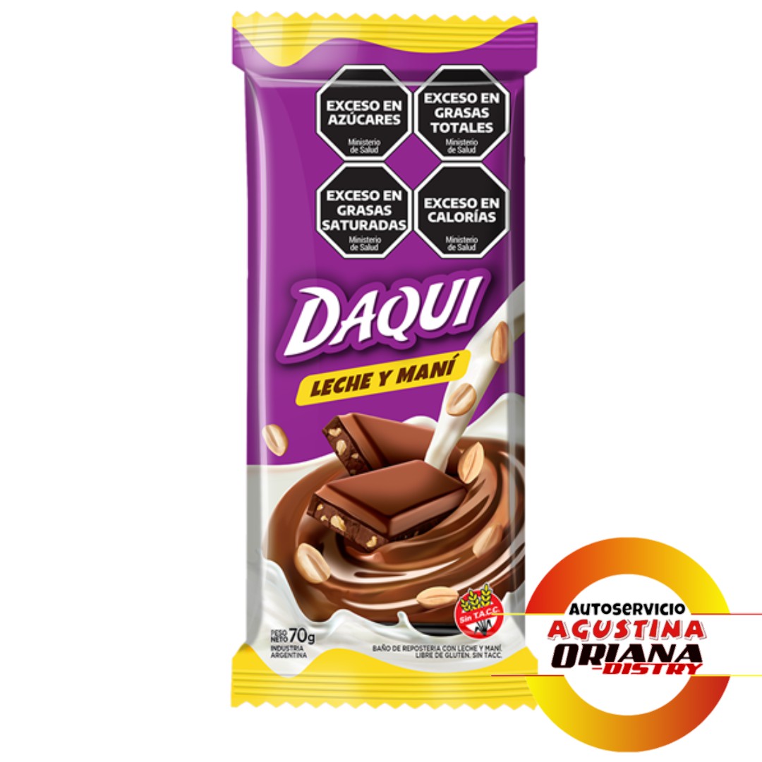 DAQUI 70G   LECHE MANÌ