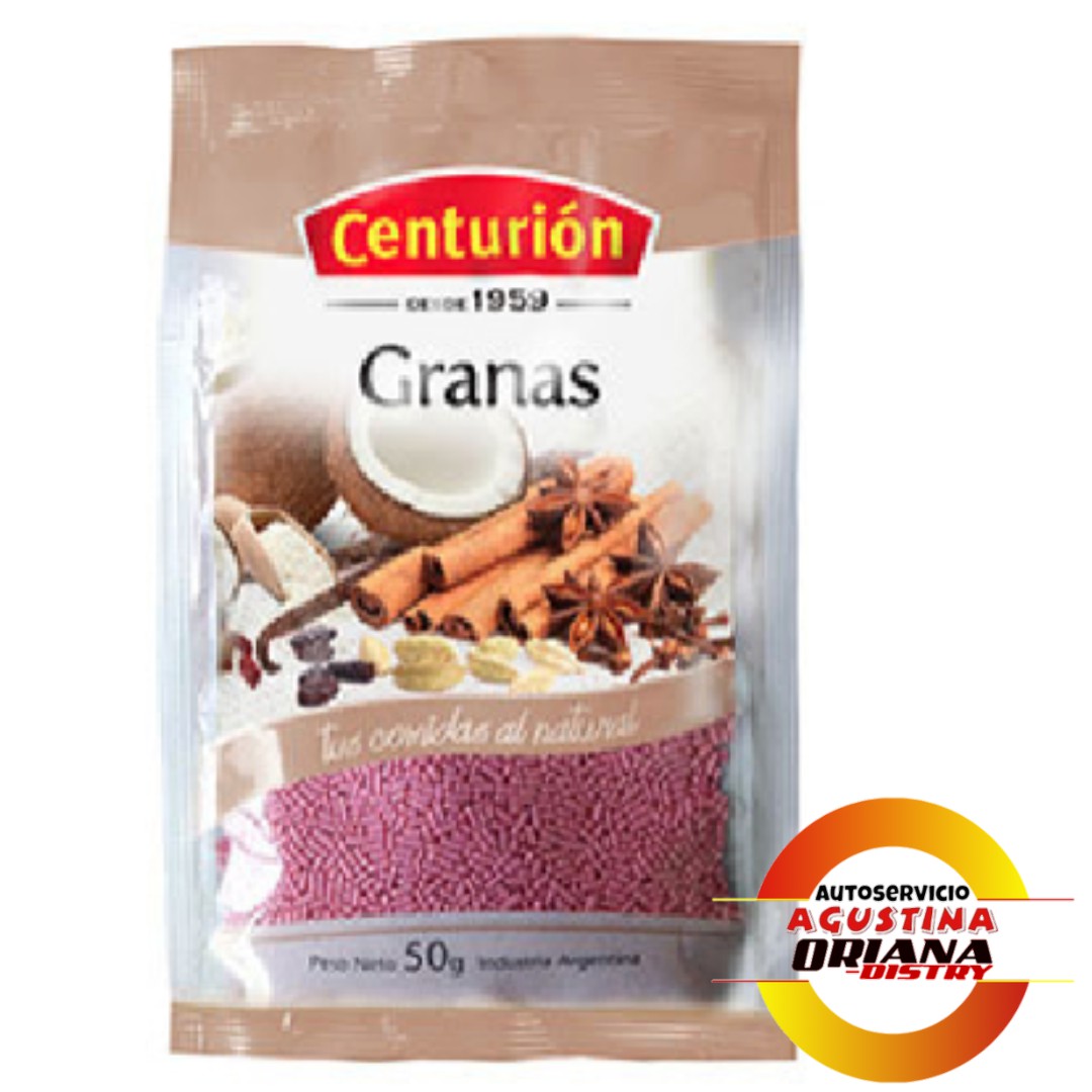 CONDIMENTO GRANAS COLORES CENTURION