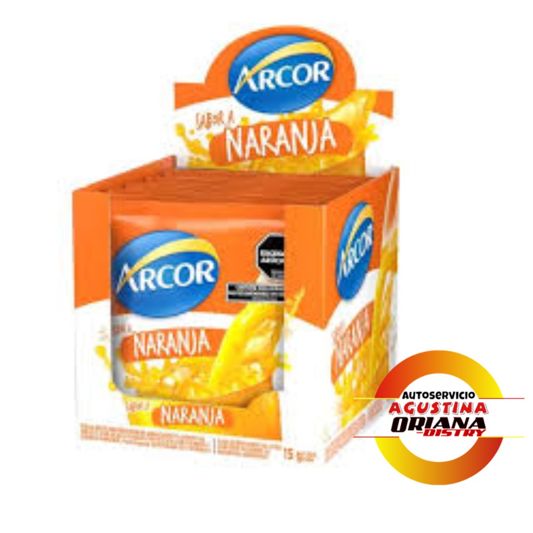 JUGO ARCOR 18X15 NARANJA