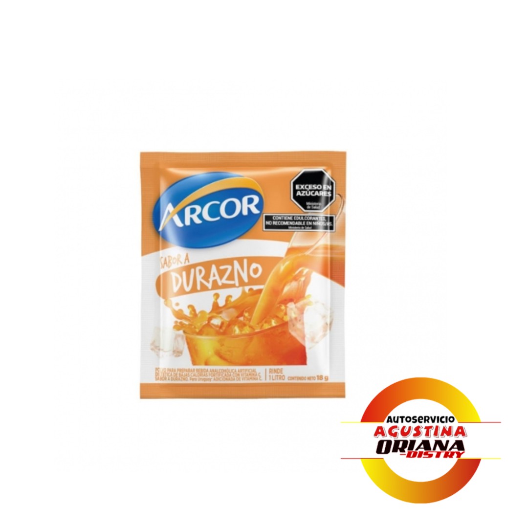 JUGO ARCOR 18X15 NARANJA DURAZNO