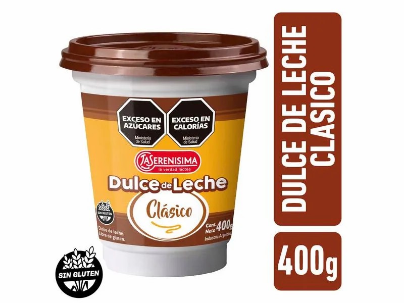 DULCE DE LECHE 400G SERENISIMA CLASICO