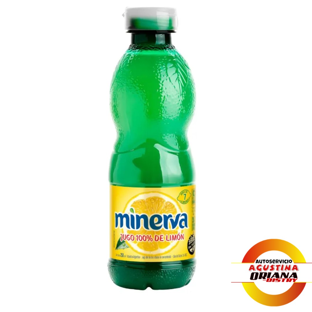 JUGO DE LIMON MINERVA 250ML