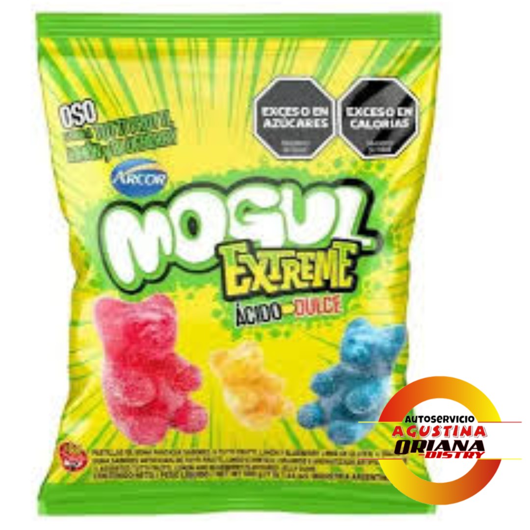 GOMITAS MOGUL 500G EXTREME ACIDO DULCE OSO