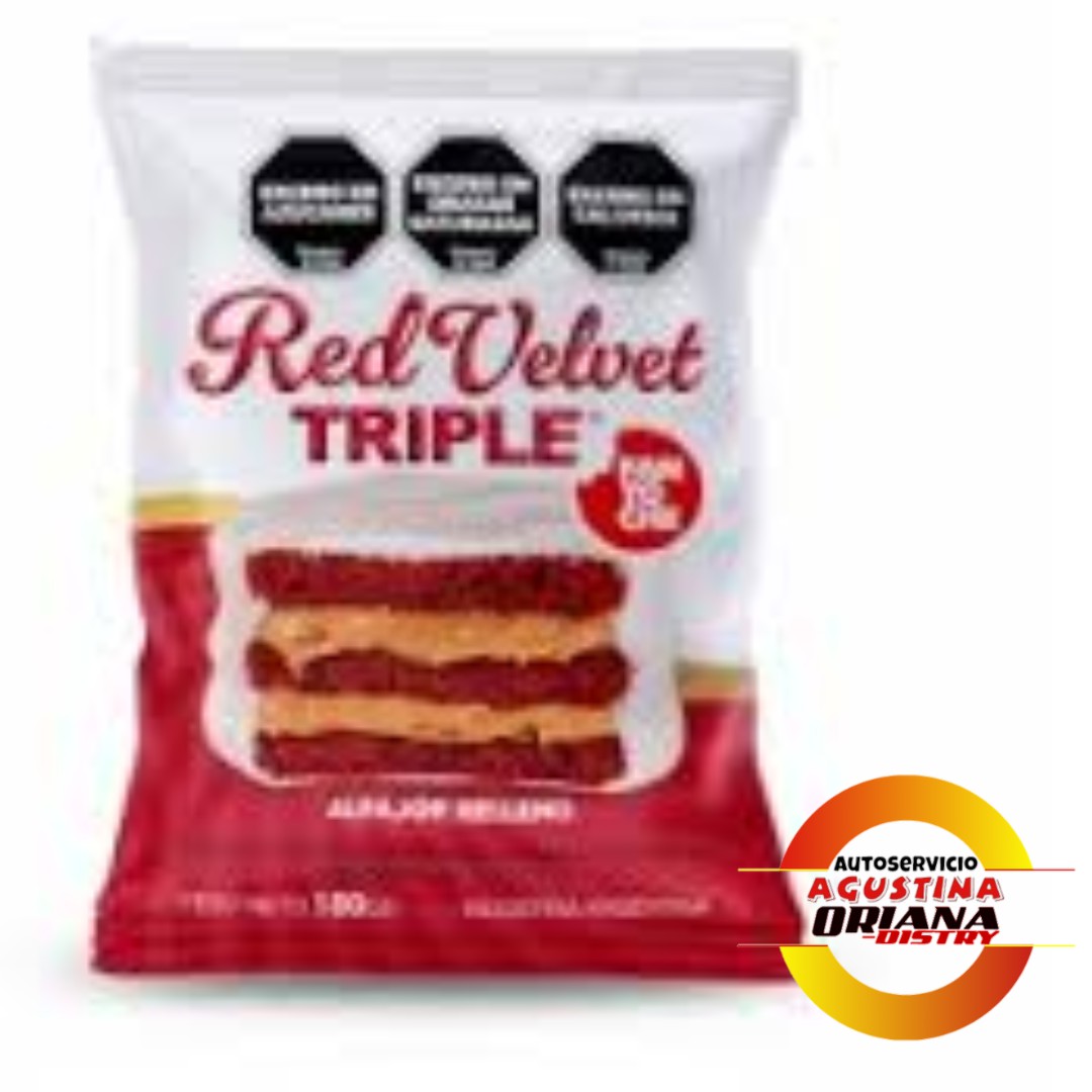 ALFAJOR FANTOCHE TRIPLE RED VELVET