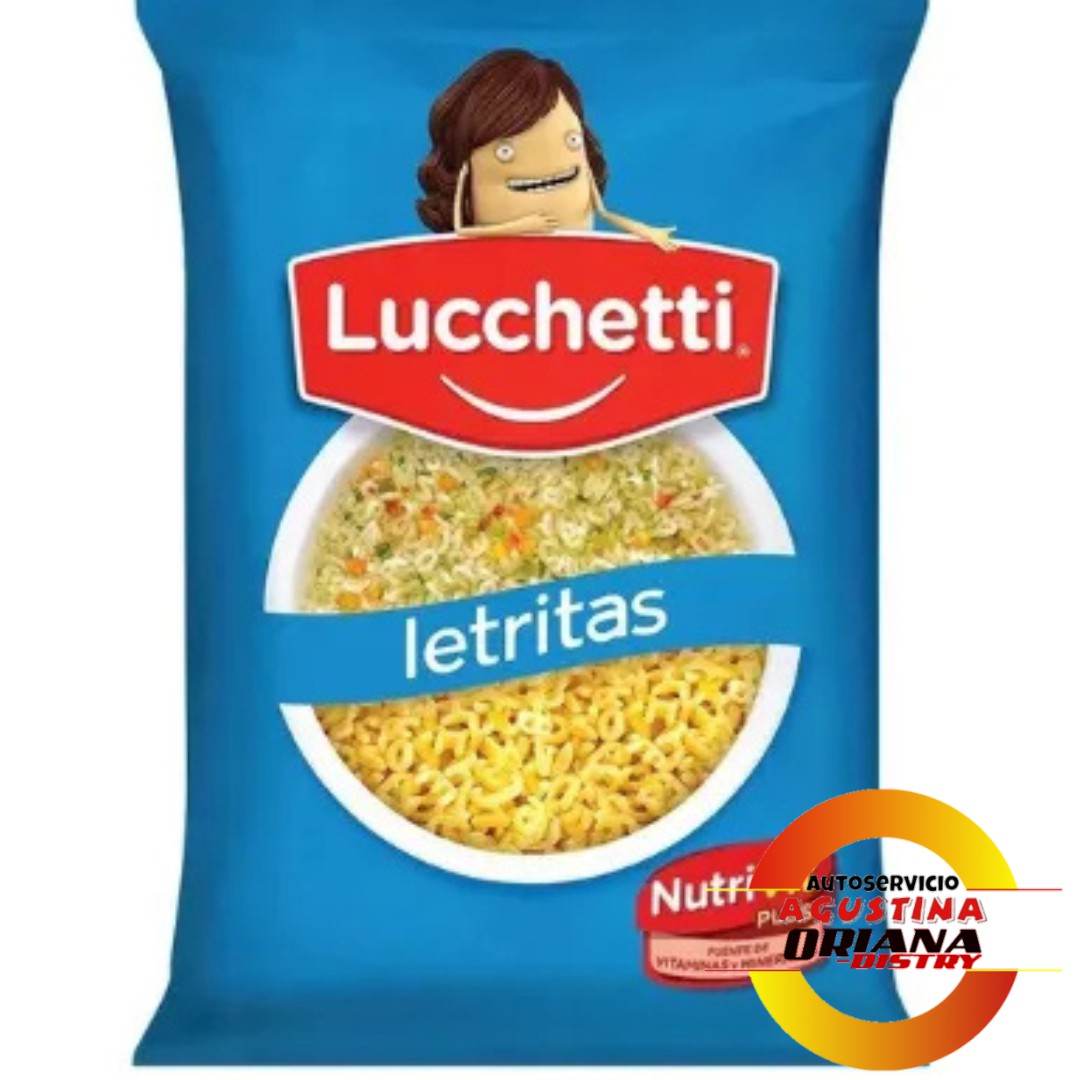 FIDEO LUCCHETTI LETRITAS 500G