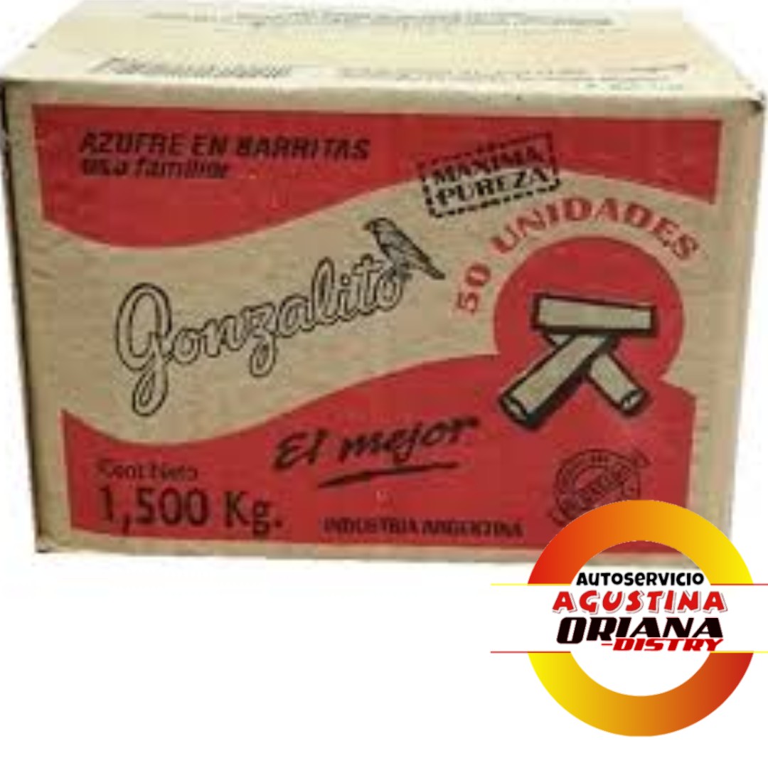 AZUFRE GONZALITO C/ASERRIN X CAJA