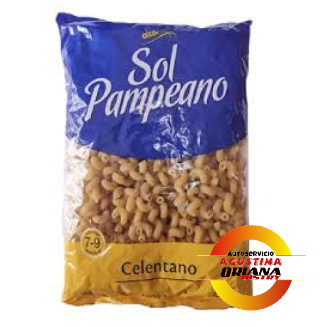 FIDEO SOL PAMPEANO 500G CELENTANO