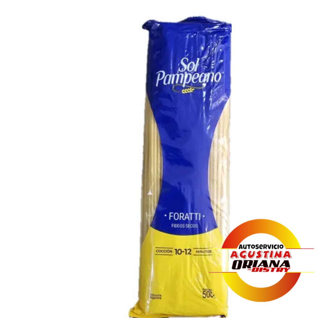 FIDEO SOL PAMPEANO FORATTI 500G