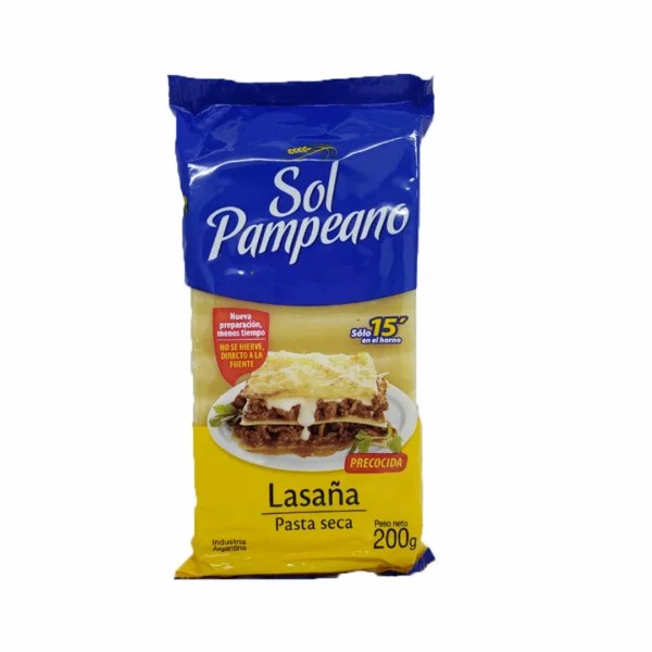 LASAÑA SOL PAMPEANO 200G