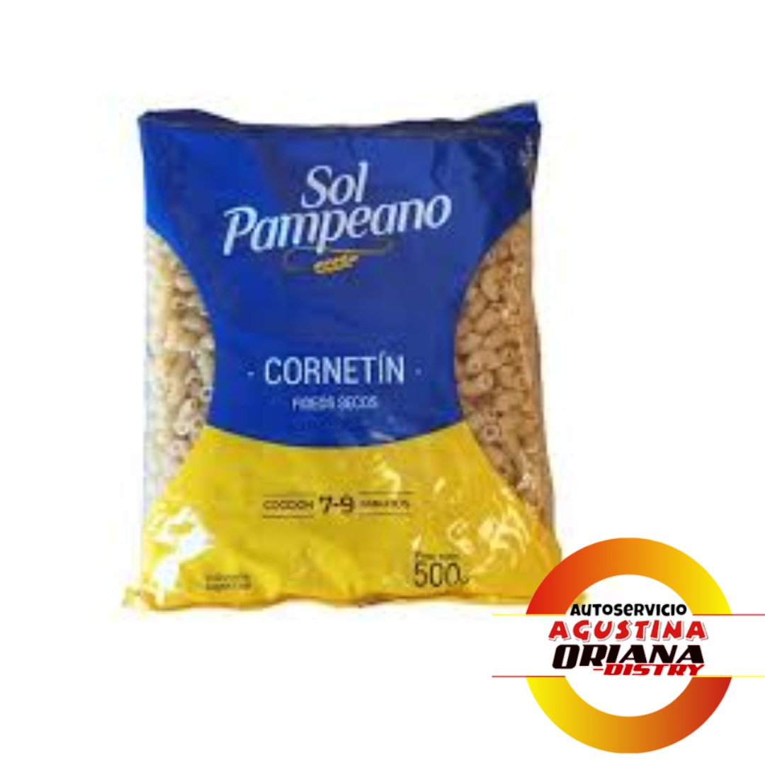 FIDEO SOL PAMPEANO 500G CORNETIN