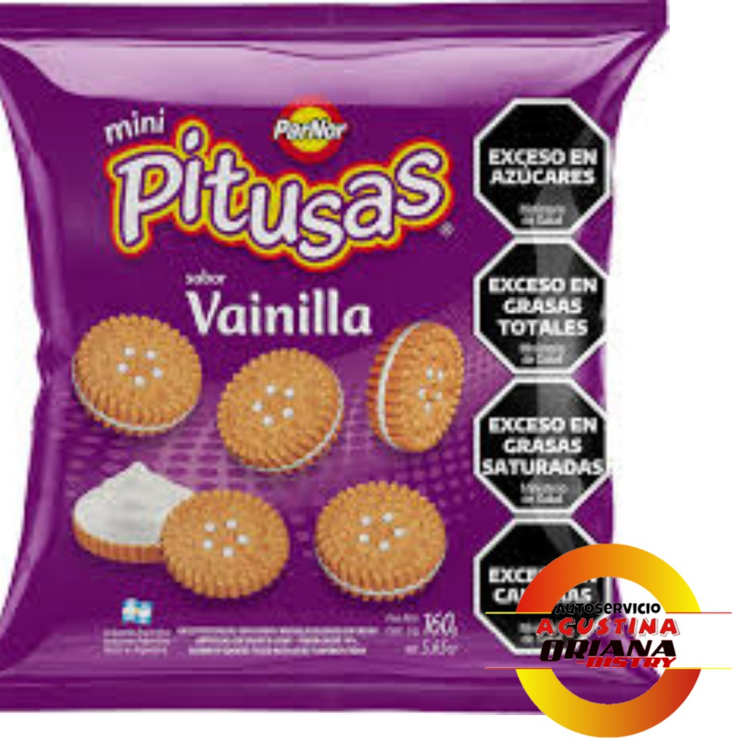 GALLETITAS PITUSAS 160G VAINILLA