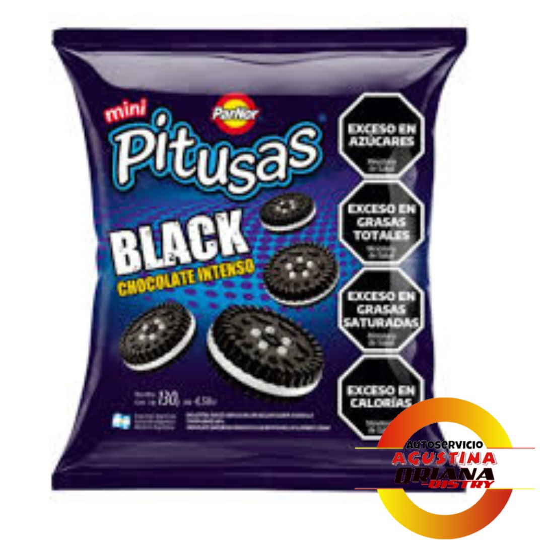 GALLETITAS PITUSA BLACKS 130G