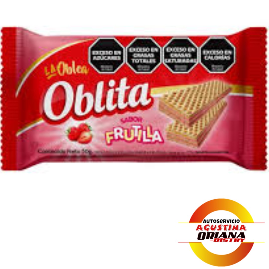 GALLETITAS OBLITA 50G FRUTILLA