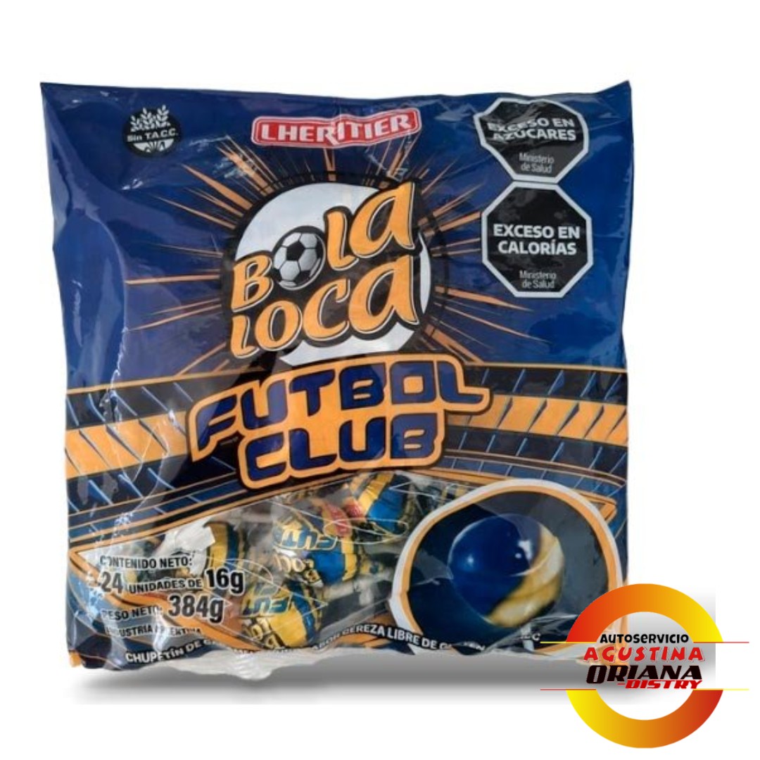 CHUPETIN BOLA LOCA BOCA