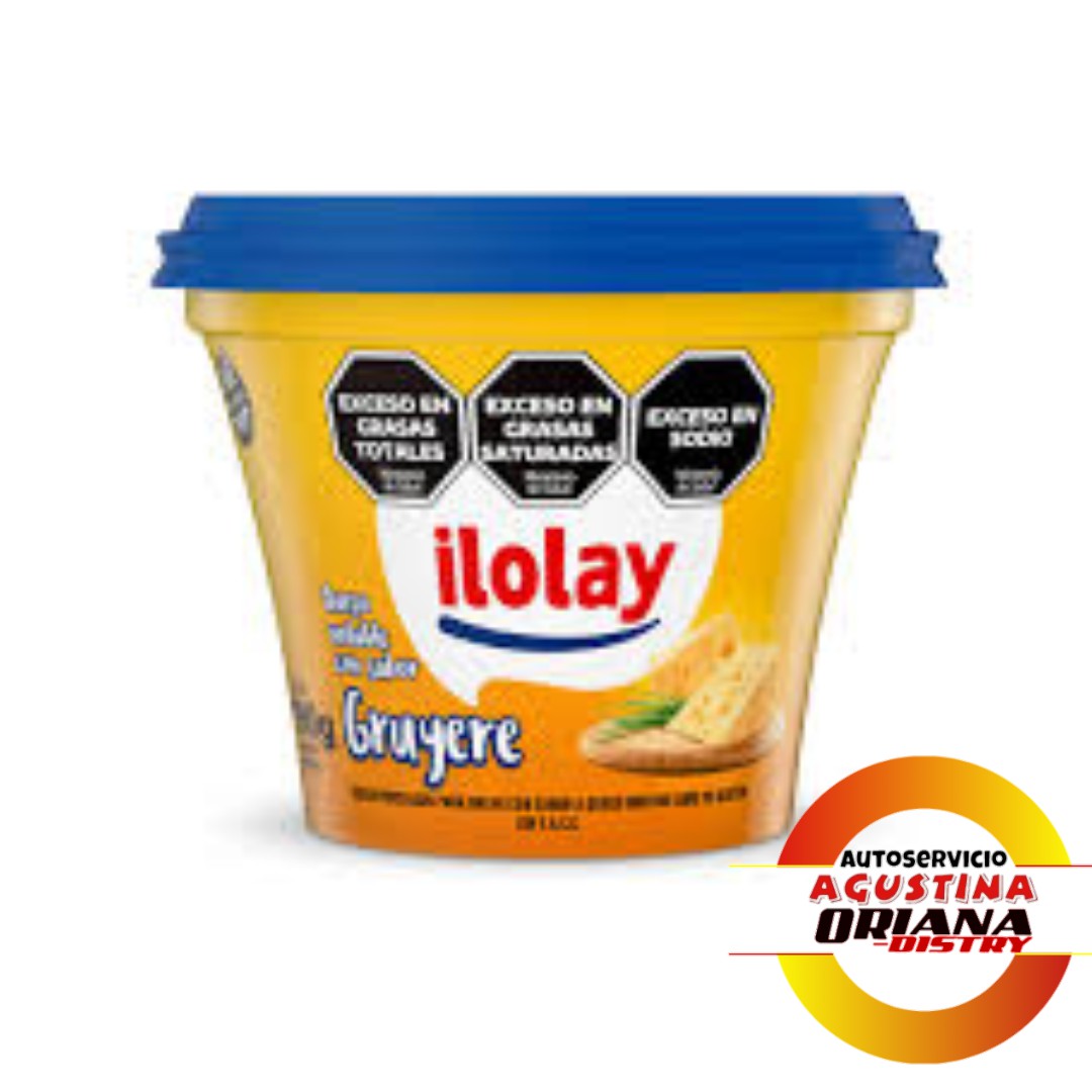 QUESO ILOLAY UNTABLE GRUYERE 190 G