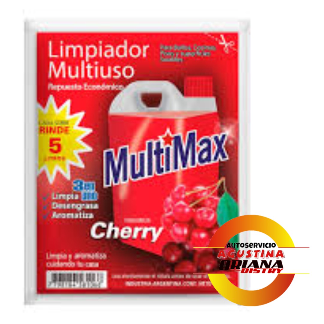 LIMPIADOR MULTIMAX ECONOMICO 150ML CHERRY