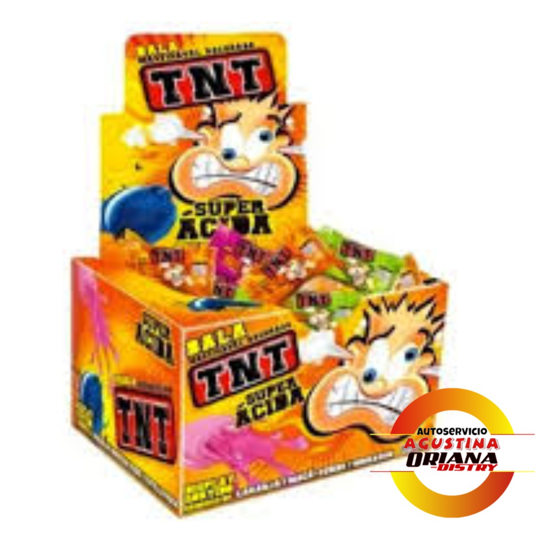 CARAMELOS TNT SUPER ACIDOS 60UN