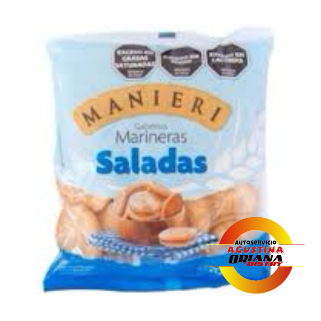 GALLETITAS MARINERAS MANIERI 200G SALADAS