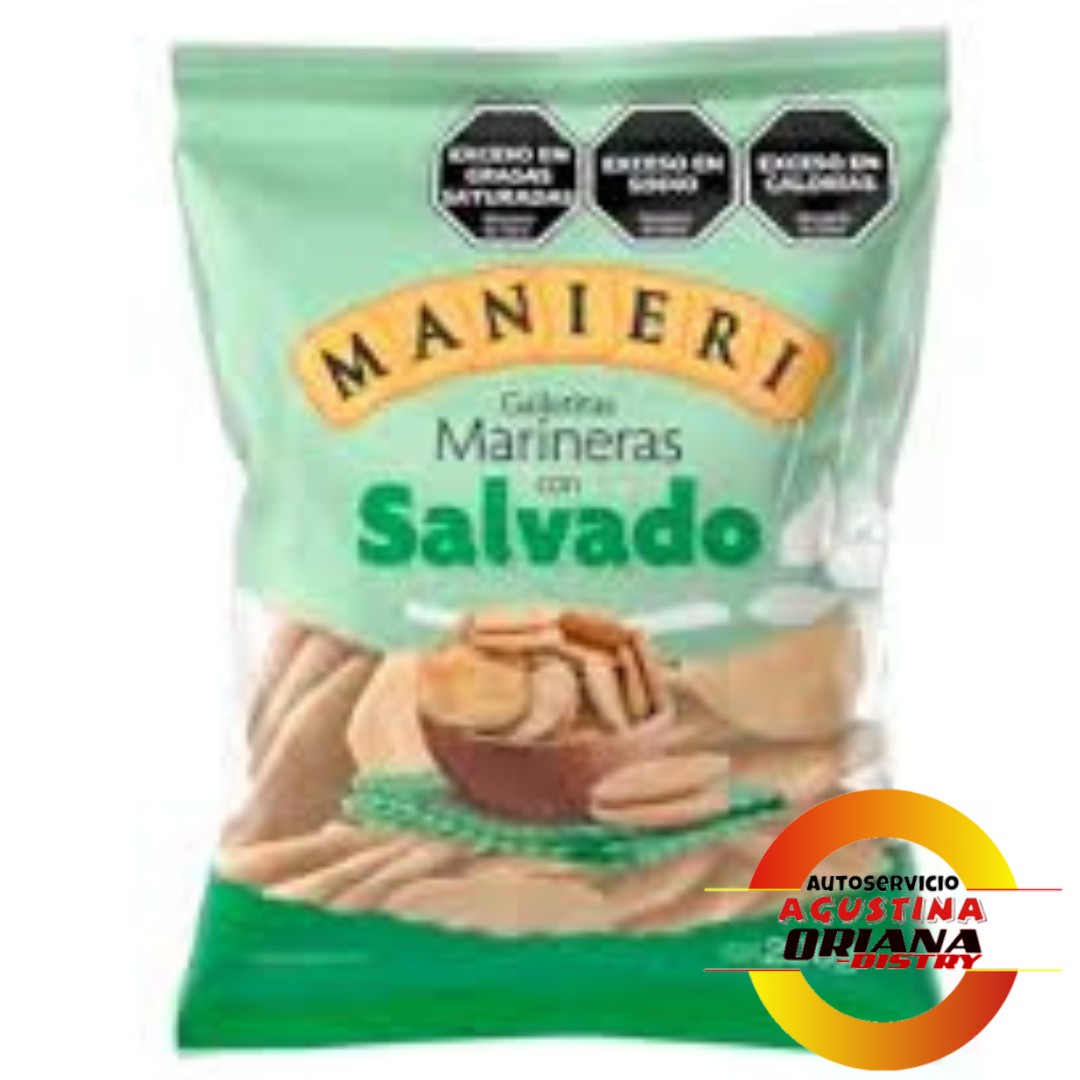 GALLETITAS MARINERAS MANIERI 200G SALVADO