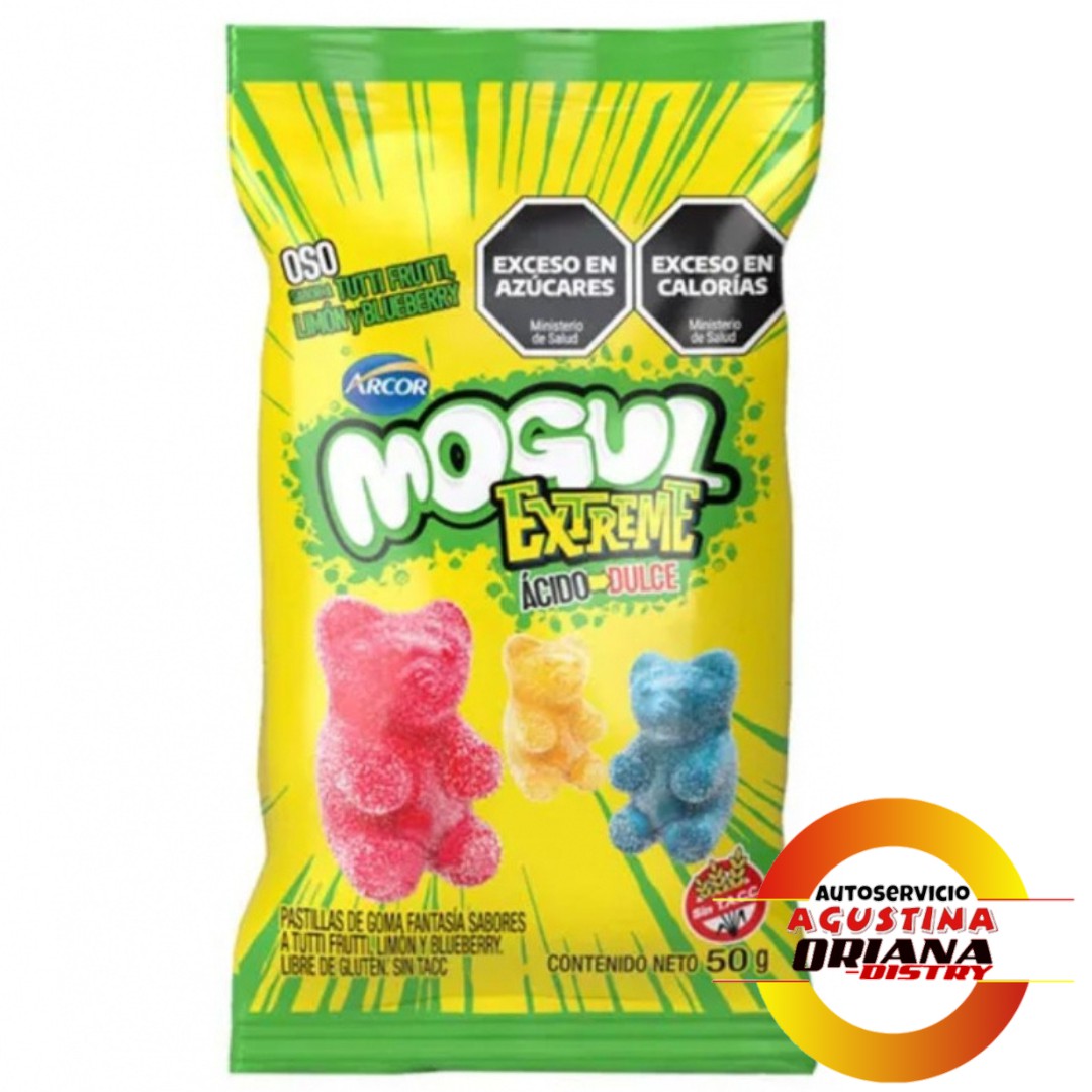 GOMITAS MOGUL 50G EXTREME OSITO