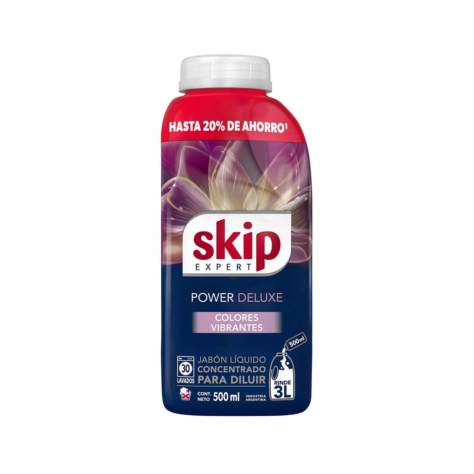 JABON LIQUIDO 500ML SKIP DILUIR POWER OXI
