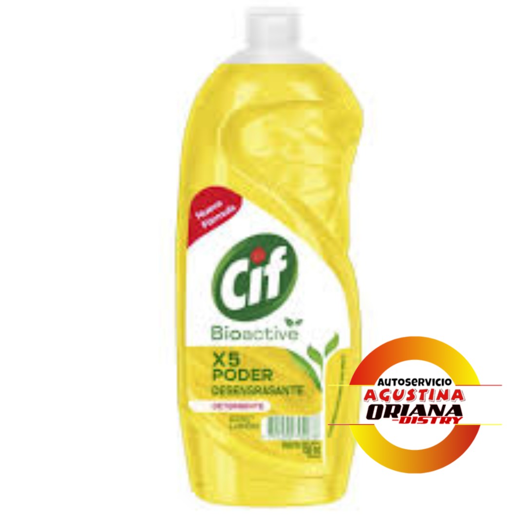 DETERGENTE 750ML CIF LIMON