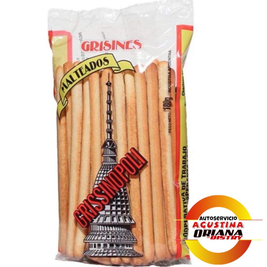 GALLETITAS GRISSINOPOLI 180G MALTEADO