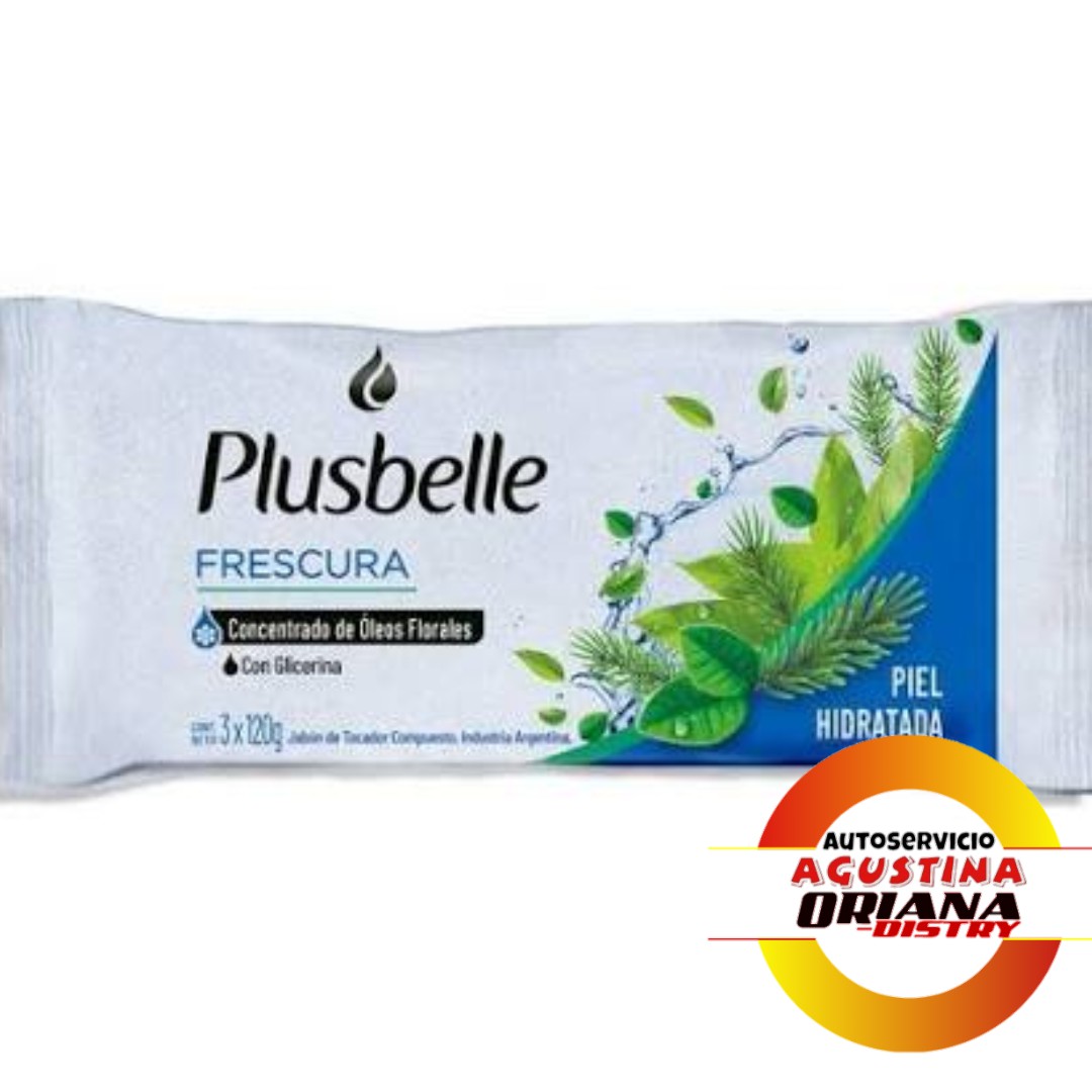 JABON PLUSBELLE X3 FRESCURA