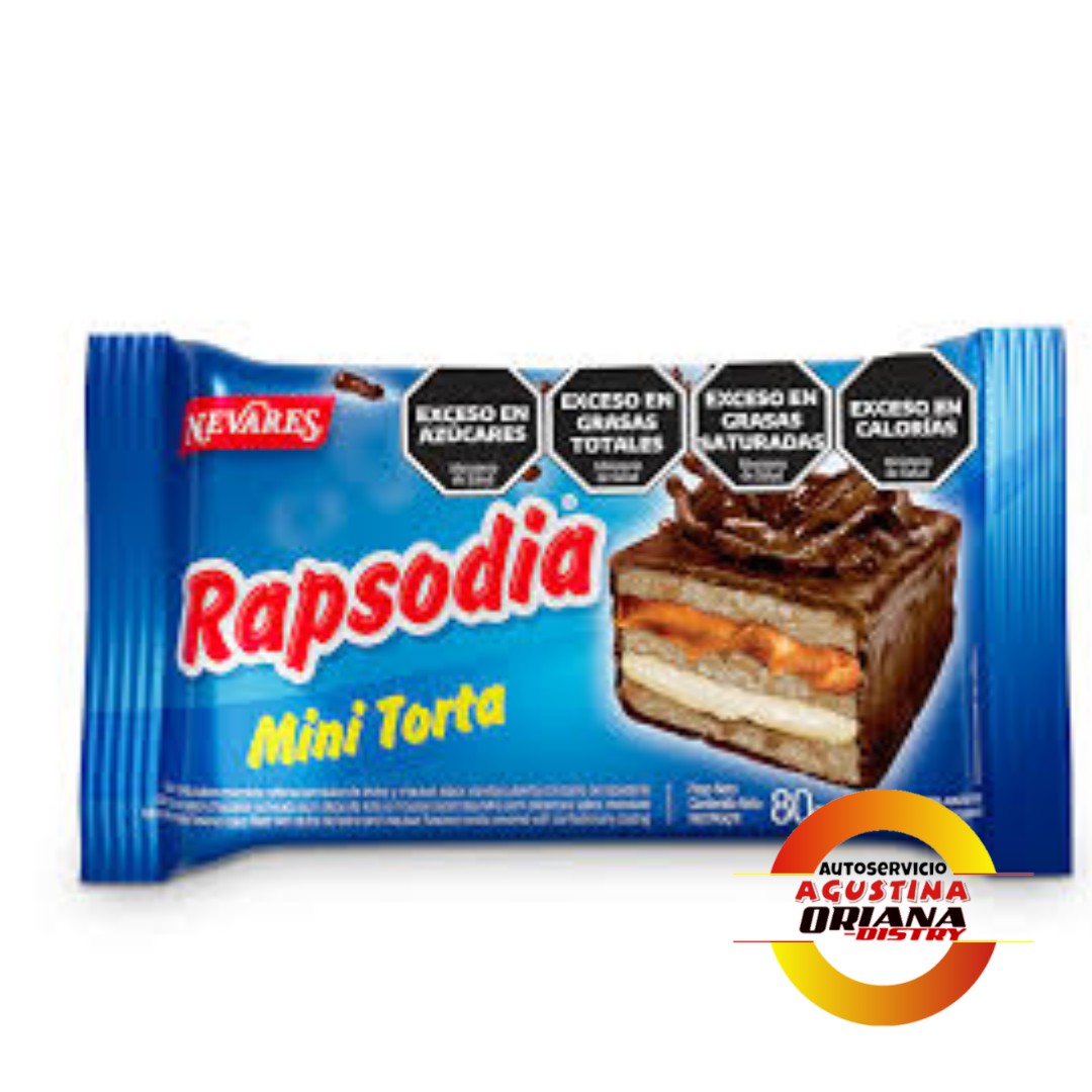 RAPSODIA MINI TORTA 80G