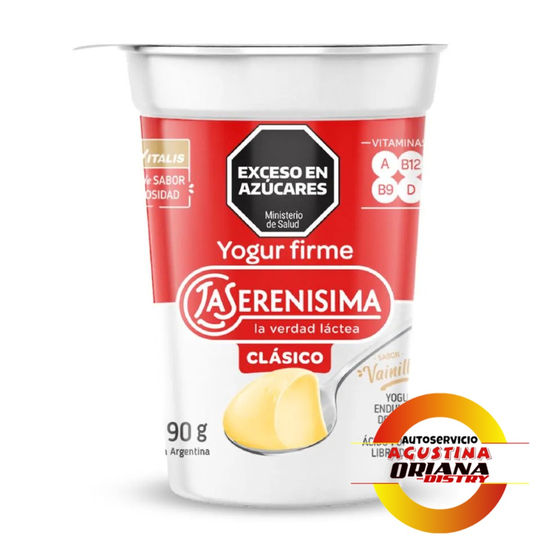 YOGUR SERENISIMA 190G FIRME VAINILLA