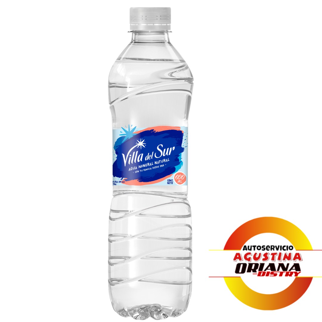 AGUA 600ML VILLA DEL SUR