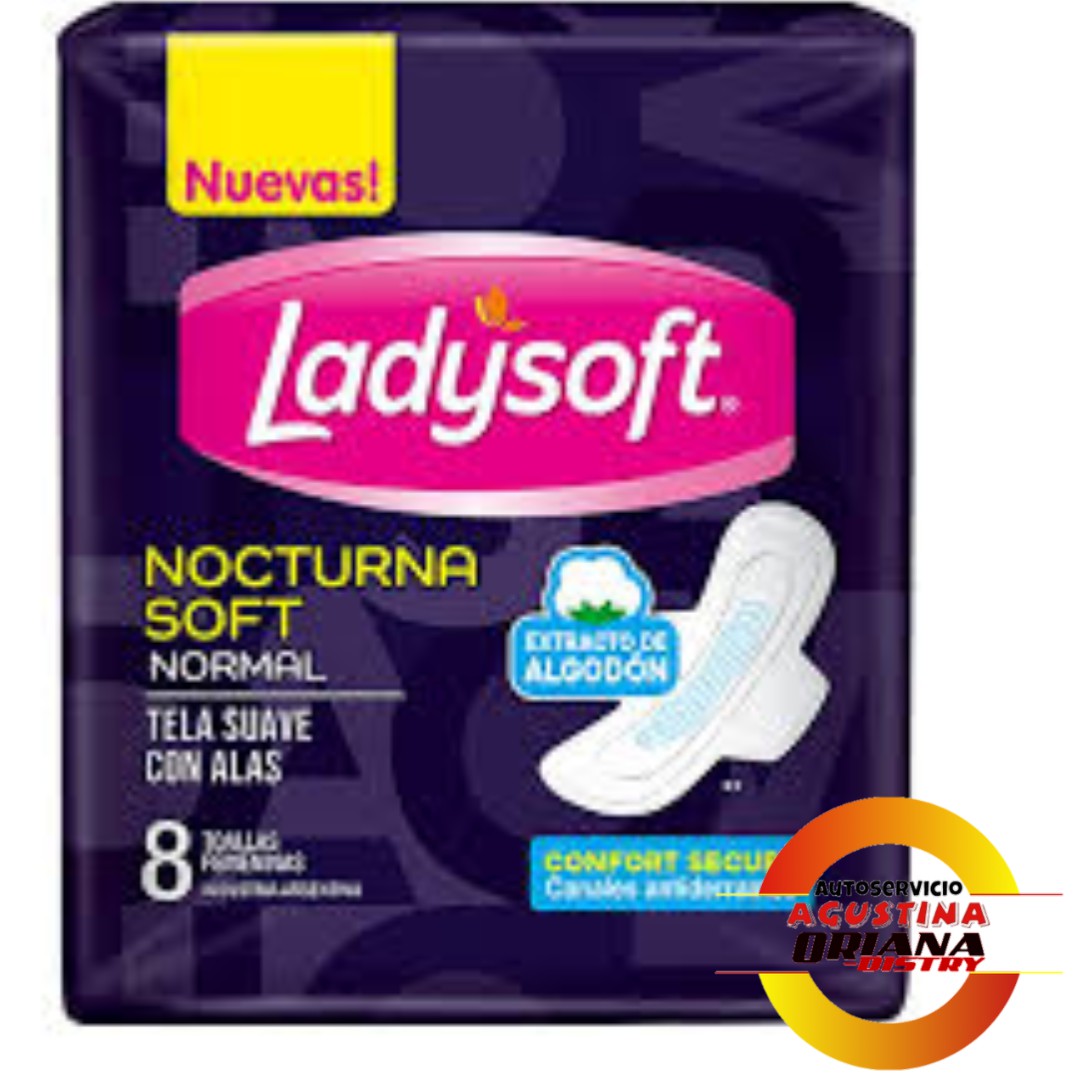 TOALLAS LADYSOFT X8 NOCTURNA