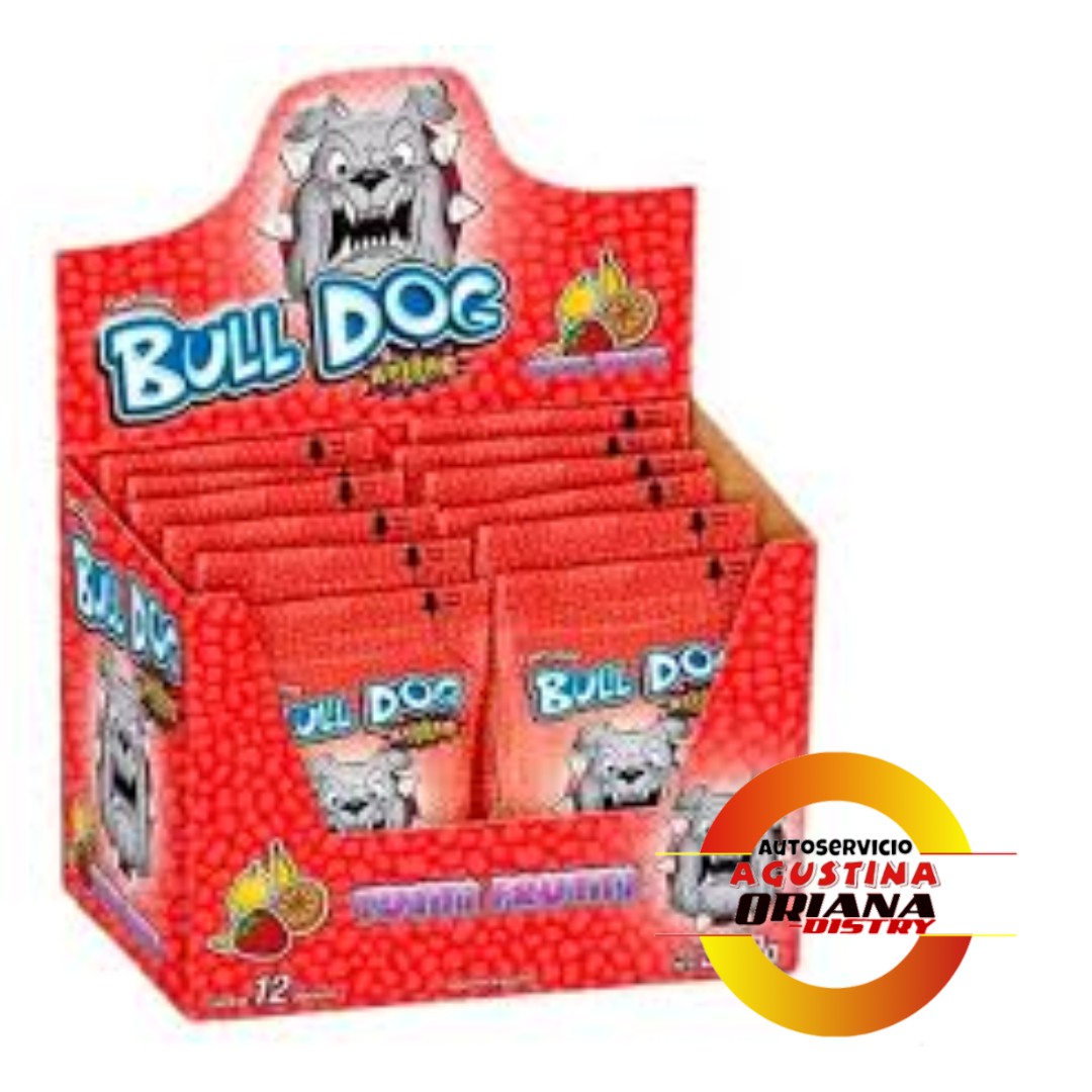 BULL DOG X CAJA PASTILLA UVA