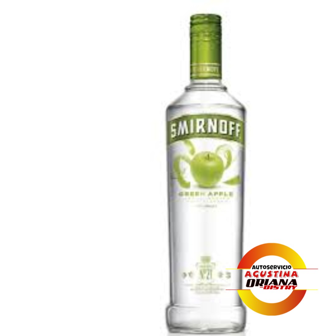 VODKA SMIRNOFF 750CC GREEN APPLE