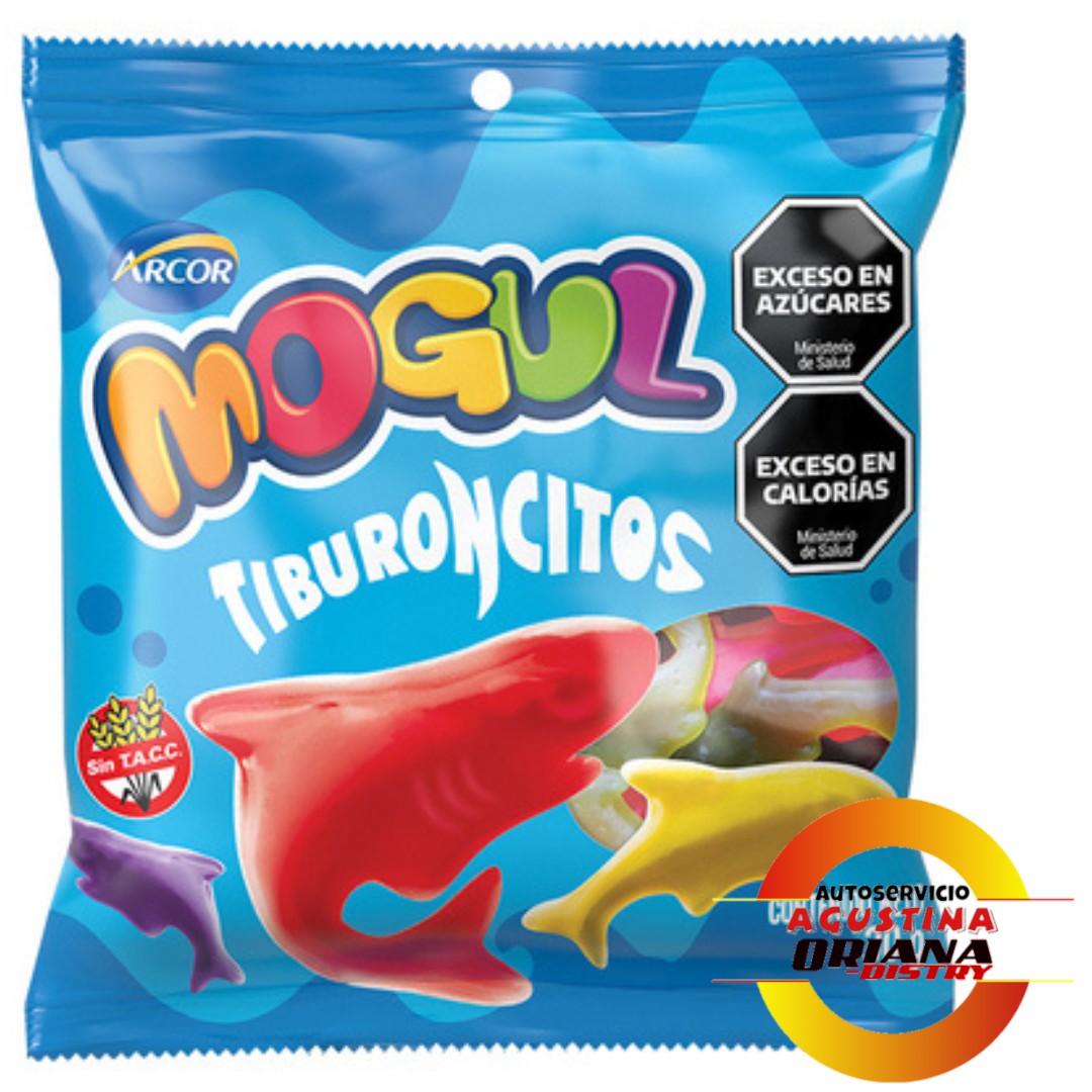 GOMITAS MOGUL 30G TIBURONCITOS