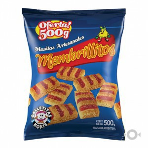 GALLETITAS 500G MEMBRILLITOS