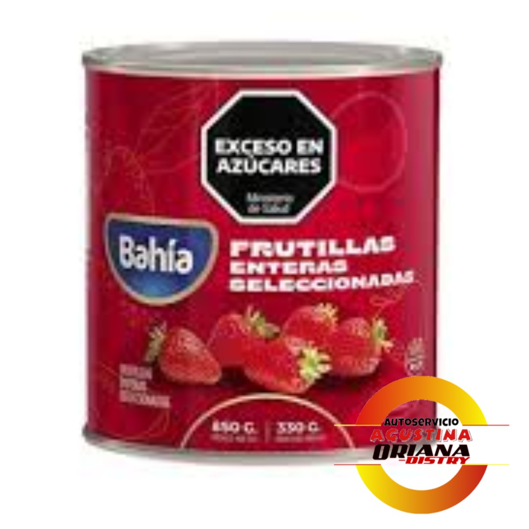 FRUTILLAS ENTERAS BAHIA 850G