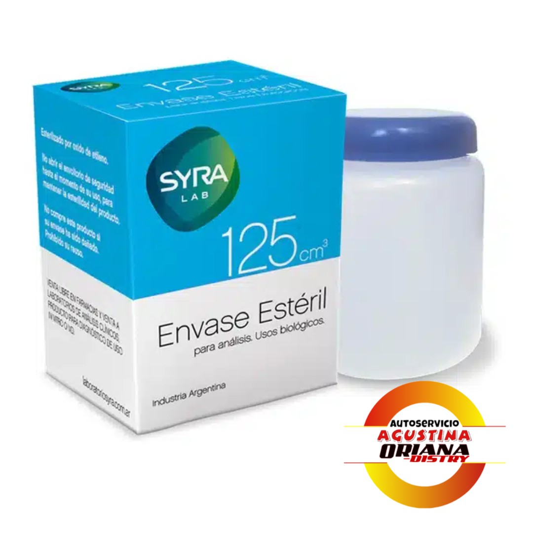 ENVASE ESTERIL